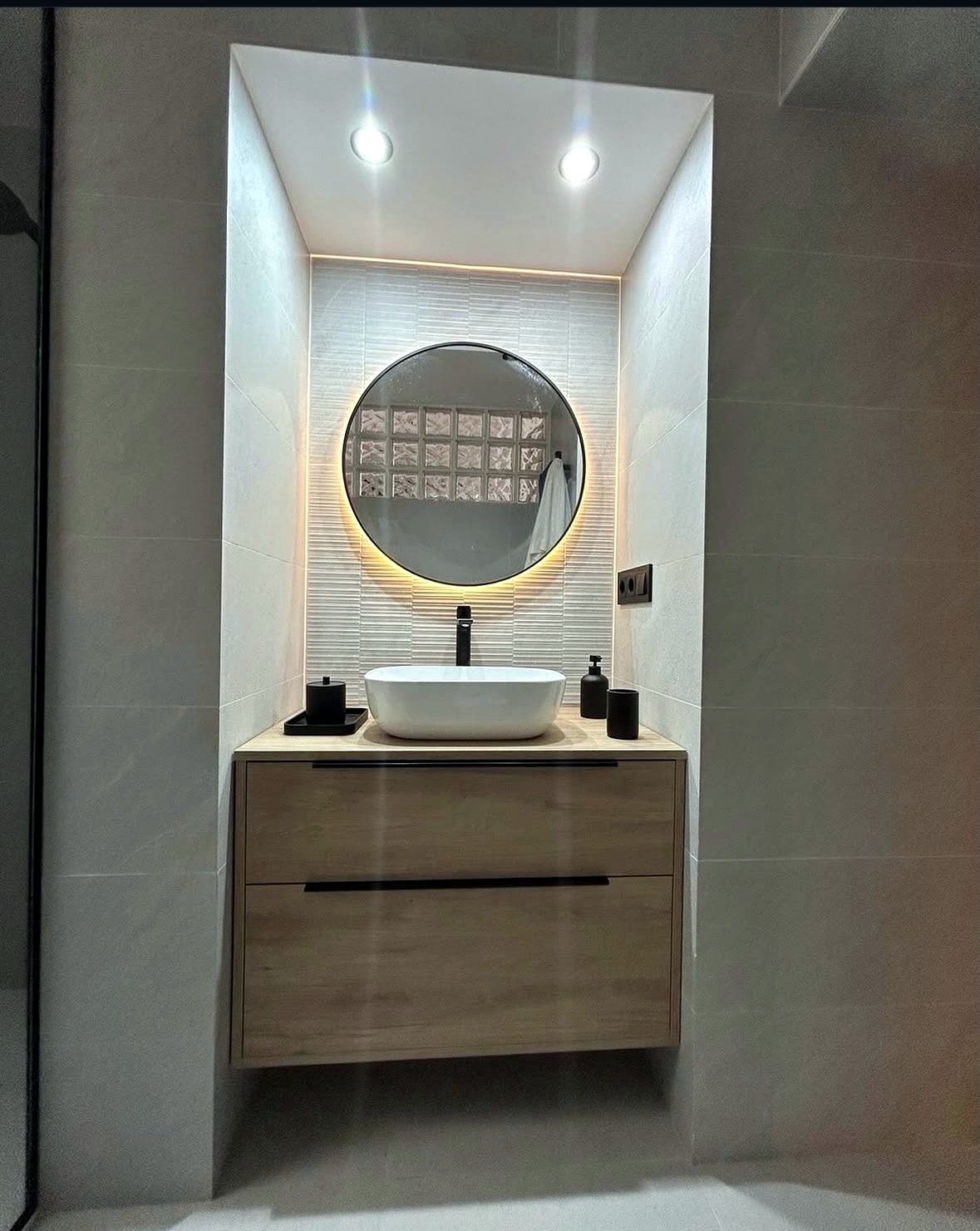 Acabado premium de baño